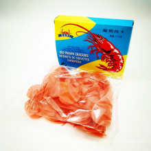 cheap price 170g box packing red color corn material Prawn Crackers